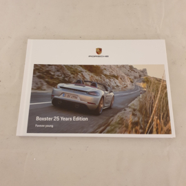 Brochure Porsche Boxster 25 Years Edition cartonnée 2021 - NL WSLB2101001791