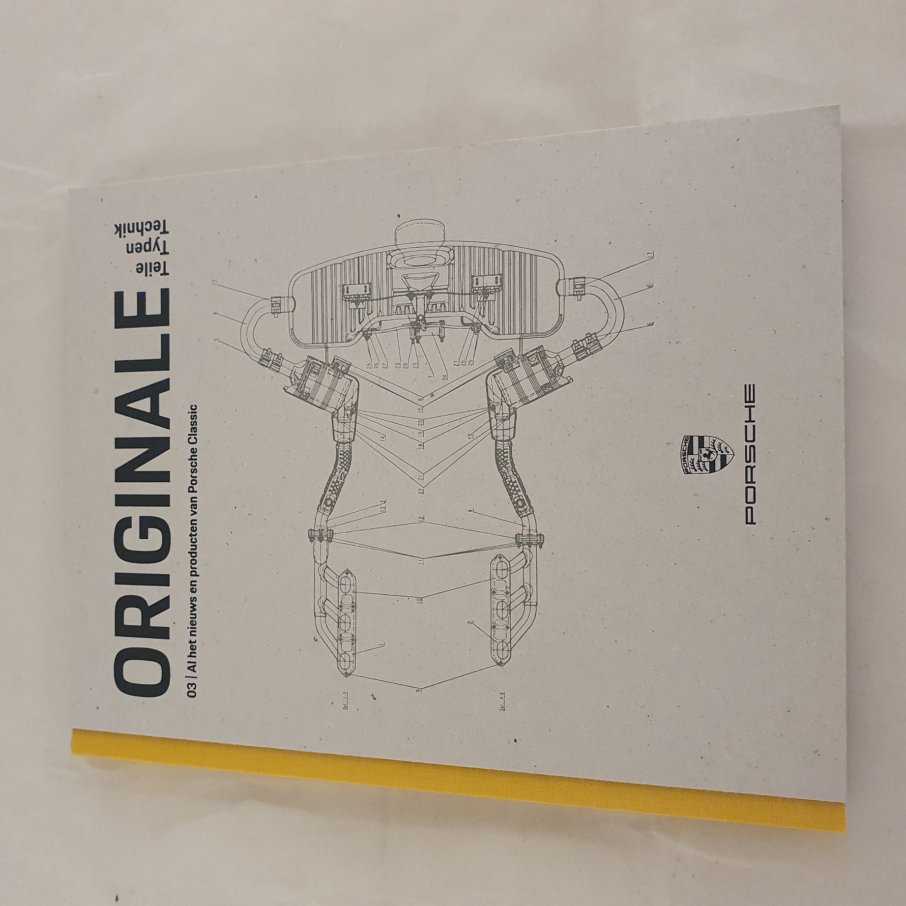 Porsche Classic Oldtimer originale onderdelen catalogus 2018