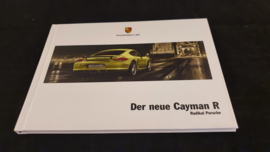 Porsche Cayman R hardcover brochure - 2010