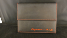 Porsche Cayenne Turbo S hardcover brochure in VIP Folder - 2012