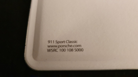 Porsche Classic tin postcard 997 Sport Classic