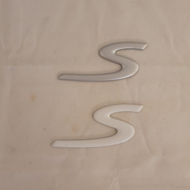 Emblème Porsche "S" 10 cm