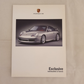 Porsche 911 996 and Boxster 986 Exclusive Brochure 1999 - NL WVK16589100