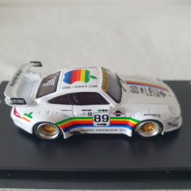 Porsche 911 993 RWB White Apple #89 Time micro 1/64 TM640508b