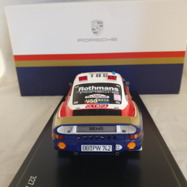 Porsche 959 #186 Winner Rally Paris-Dakar 1986 Rothmans 1/18 Spark - WAP0219590NRLL