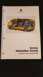 Porsche 911 997 Carrera / Carrera S Cabriolet Service Information Technik - 2005