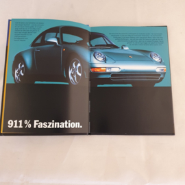 Porsche 911 993 Carrera Hardcover Broschüre 1994 DE - WVK12711195