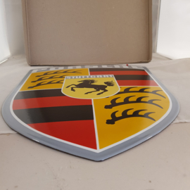 Porsche Classic Emaille Logo  45 x 38 cm - 644 70 100 710