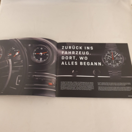 Originele Porsche Design Sport Chrono Collection Horlogebrochure (Duitstalig) – Zo Goed Als Nieuw