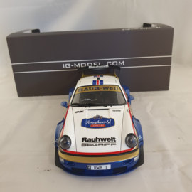 Porsche RWB 964 blanc/bleu/or Rothmans 1/18 Ignition - IG2460