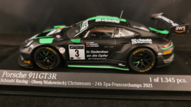 Porsche 911 GT3 R #3 24h Spa 2021 Charity modelcar Schnabl Engineering 1:43 Minichamps - 413216003