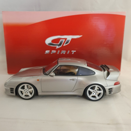 Porsche 911 993 RUF CTR2 Gris Argent Métallique 1/18 GT-Spirit GT080