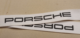 Porsche lanyard - white