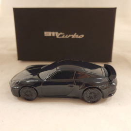 Porsche 911 992 Turbo Darkblue metallic - Paperweight