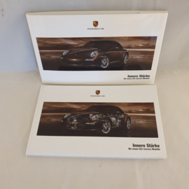 Porsche 911 997 Hardcover brochure 2008 DE - Innere Stärke