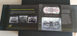 Porsche 918 Spyder - Metal promotional ringmap complete brochure package 2013 USA Edition