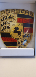 Porsche Emaille Logo  40 x 30 cm - Halem 2011