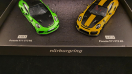 Porsche set 911 991 GT3 RS / 991 GT2 RS Nürburgring Rekord 1:43 Minichamps - WAX02020087
