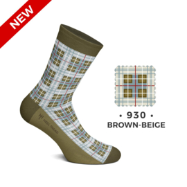 Porsche 930 Brown Beige - HEEL TREAD Socks