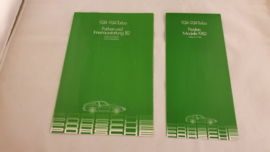 Porsche 924 prospectus colors and interior options with price list 1982