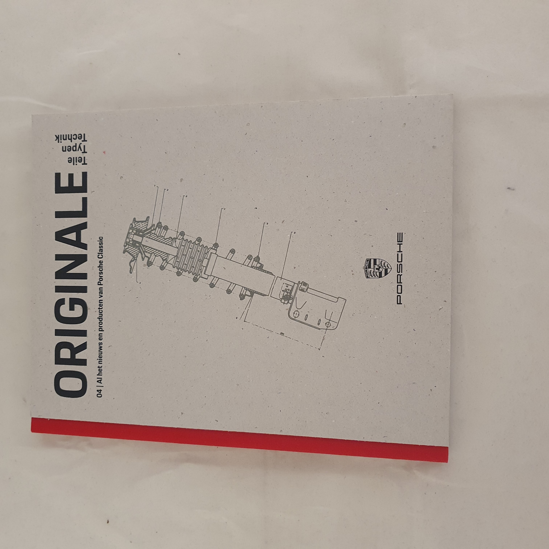 Porsche Classic Oldtimer originale onderdelen catalogus 2018