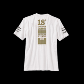 Porsche 919 T-shirt Finally 18 Le Mans 2016 blanc Porsche Design