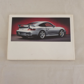 Porsche 911 996 GT2 instructieboekje 2001 - NL WKD99649102