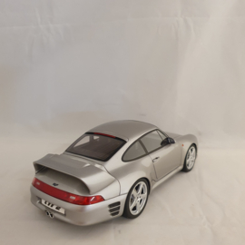 Porsche 911 993 RUF CTR2 Gris Argent Métallique 1/18 GT-Spirit GT080