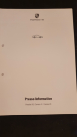 Porsche 911 997 Carrera 2005 - Dossier de presse