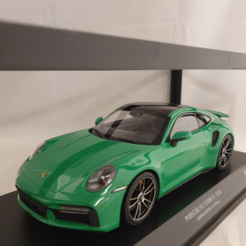 Porsche 911 992 Turbo S 2020 Vert Python 1/18 Minichamps 153069077