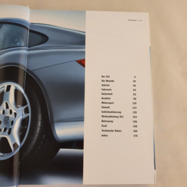 Porsche 911 997 Carrera hardcover broschüre 2005 - DE WVK22041006