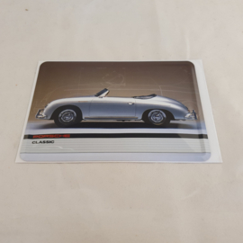 Carte postale Porsche Classic en étain 356 Speedster