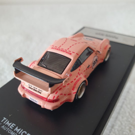 Porsche 911 964 RWB Pink Pig Time micro 1/64 Somodel