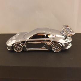 Porsche 911 992 GT3RS - Presse papier Chrome