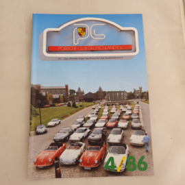 Porsche Club Deutschland Magazine 1986