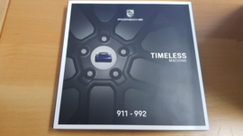 Porsche Timeless Machine - Teaser campaign 911 992 - with blank 992 booklet