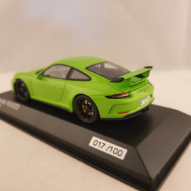 Porsche 911 (991.2) GT3 Signalgrün 2017 1:43 - Minichamps Exclusive 413066039