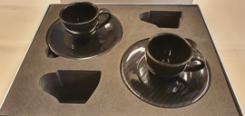 Porsche Espresso set - Carbon motif