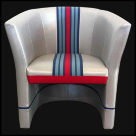 Porsche cabriolet chair Martini n° 3 racing design