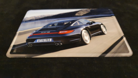 Porsche Blech Postkarte 911 997 Targa 4S