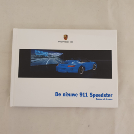 Porsche 911 997 Speedster Hardcover brochure 2010 - NL - 25 Jaar Porsche Exclusive