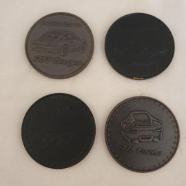 Porsche Christophorus Kalender Sammlermünzen