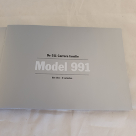Porsche 911 50 Years Anniversary model 2013 - Brochure in collectors box