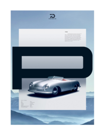 Porsche official collection 70 years collection prints - 7 posters