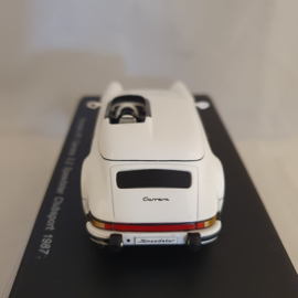 Porsche 911 Carrera 3.2 Speedster Clubsport 1987 Grand Prix blanc 1/43 Spark S2041