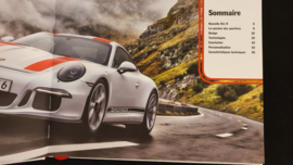 Porsche hardcover brochure 911R - Frans