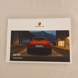 Porsche 911 992 Brochure reliée 2022 - NL