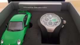 Porsche GT3 Speed II chronograaf met Porsche 997 GT3 RS 1:43 model