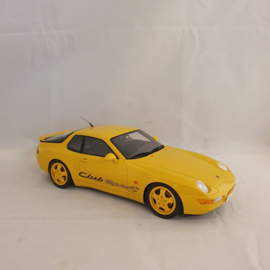 Porsche 968 Club Sport 1993 jaune 1/18 GT Spirit GT129