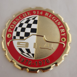 Grill badge - Porsche 914 Registry 1970/1976